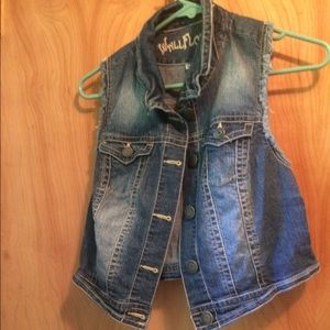 💕Distress Denim Vest